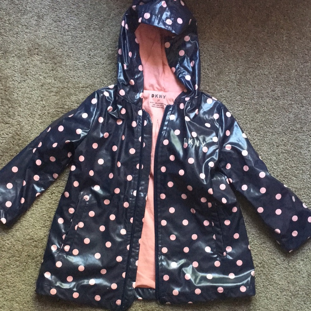 Gently used DKNY rain jacket
